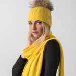 cappello cashmere donna