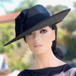 cappello nero donna