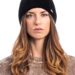 cappello nero donna