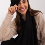 cappello nero donna