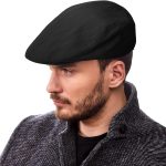 cappello nero uomo