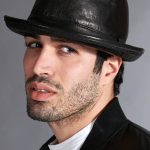 cappello nero uomo