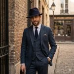 cappello uomo elegante